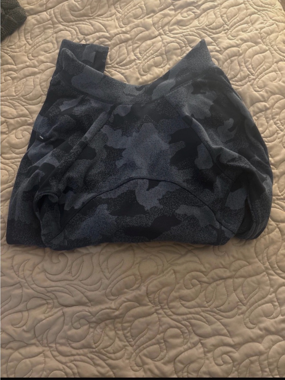 lululemon athletica Navy & Black Camo Pullover Hoodie